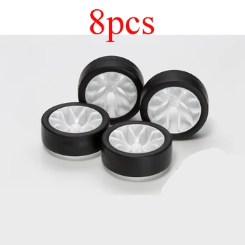 8PCS 15483 Medium Diameter Five Claw Y Spoke Wheel Hub + Black Tire Skin for RC Tamiya Mini 4WD Racing Car Model DIY Parts
8PCS 15483 Medium Diameter Five Claw Y Spoke Wheel Hub + Black Tire Skin for RC Tamiya Mini 4WD Racing Car Model DIY Parts