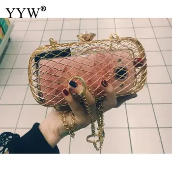 Hollow Argyle Gold Metal Clutch Bag Women Chain Mini Box Ins Clutch Purse Female Cell Phone Pocket Fashion Elegant Open Bag 2019
Hollow Argyle Gold Metal Clutch Bag Women Chain Mini Box Ins Clutch Purse Female Cell Phone Pocket Fashion Elegant Open Bag 2019
