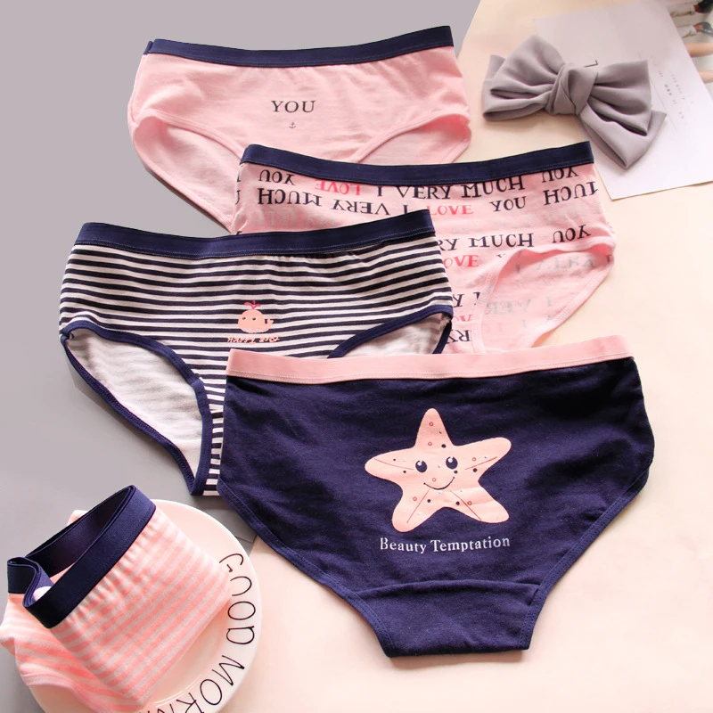New 1PC Cotton Briefs Starfish Print Casual Underpants Lingerie For Women Sexy Underwear Panties Girl Letters Panties
New 1PC Cotton Briefs Starfish Print Casual Underpants Lingerie For Women Sexy Underwear Panties Girl Letters Panties