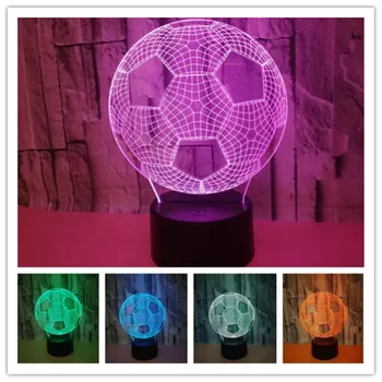 2018 Acrylic Football 3D LED Night Light illusion 7 Color Changeable USB Battery Home Decor Touch Lights Creative World Cup Gift
2018 Acrylic Football 3D LED Night Light illusion 7 Color Changeable USB Battery Home Decor Touch Lights Creative World Cup Gift