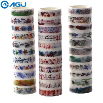 AAGU 33PCS/Set Random Pattern Floral Washi Tape Set Scrapbooking Decorative Adhesive Paper Tape Masking Tape Lot
AAGU 33PCS/Set Random Pattern Floral Washi Tape Set Scrapbooking Decorative Adhesive Paper Tape Masking Tape Lot