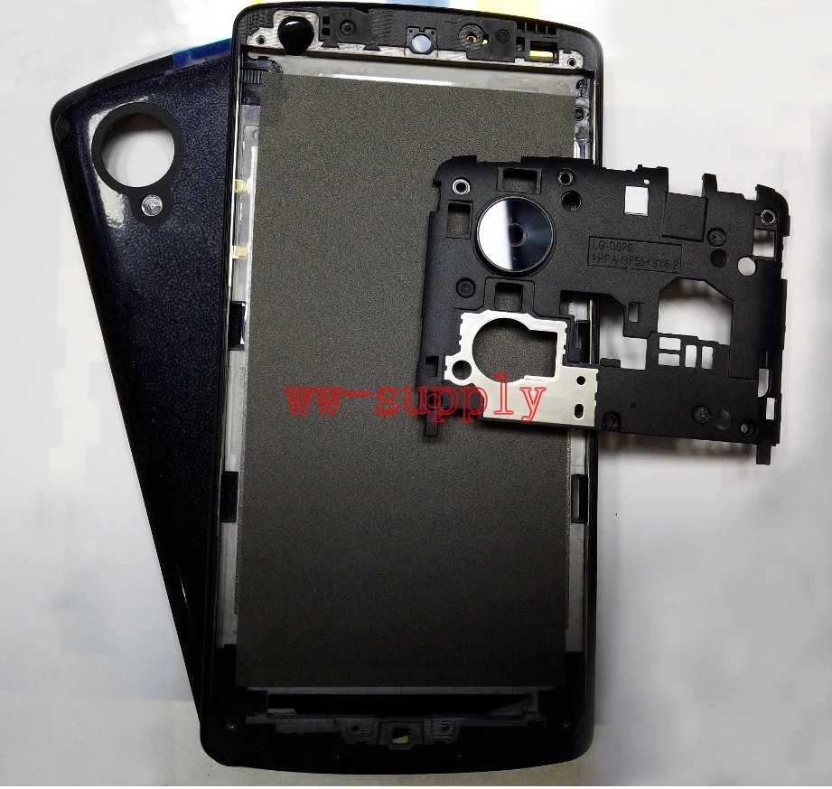 Корпус для LG Google Nexus 5 D820 D821 передняя рама рамка камеры стеклянный объектив крышка