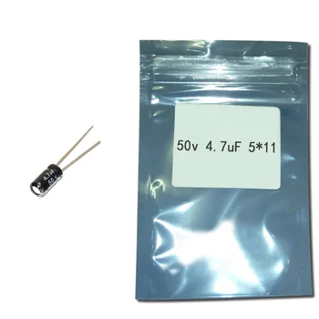 200pcs/lot electrolytic capacitors 50 v / 4.7 UF volume 5 * 11 aluminum electrolytic capacitor High quality
200pcs/lot electrolytic capacitors 50 v / 4.7 UF volume 5 * 11 aluminum electrolytic capacitor High quality