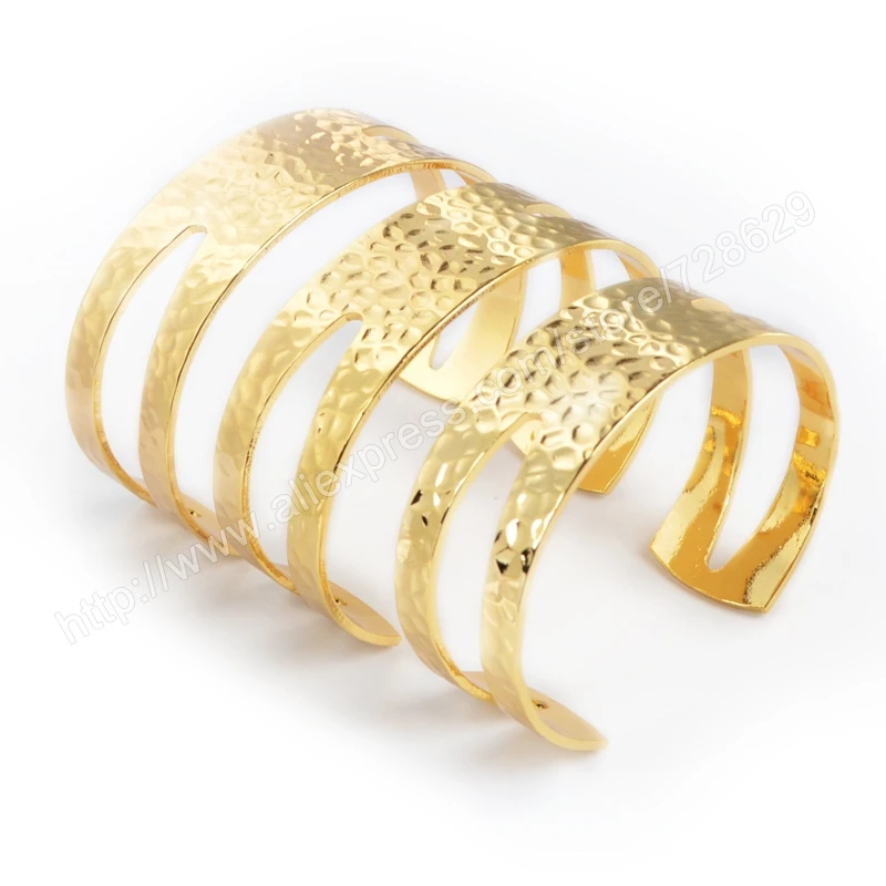 BOROSA 10 pcs Gold Color Hollow Brass Blank Bangle Settings PJ027-G Druzy Jewelry
BOROSA 10 pcs Gold Color Hollow Brass Blank Bangle Settings PJ027-G Druzy Jewelry