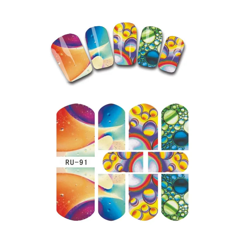 Nail Sticker WATER TRANSFER DECAL FULL COVER WATER BUBBLE GIPSY WOMAN BROKEN LEAF LEOPARD SKIN RU091-096
Nail Sticker WATER TRANSFER DECAL FULL COVER WATER BUBBLE GIPSY WOMAN BROKEN LEAF LEOPARD SKIN RU091-096