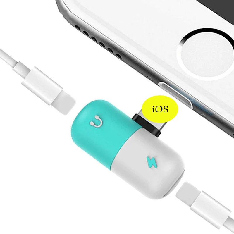 Dual for Lightning Headphone Jack Adapter Charge Aux Audio Splitter for iPhone X 8 7 Plus Converter Cable for iOS 10.3/11/12
Dual for Lightning Headphone Jack Adapter Charge Aux Audio Splitter for iPhone X 8 7 Plus Converter Cable for iOS 10.3/11/12