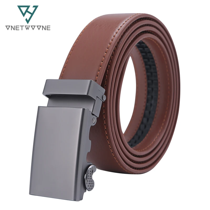 Mens High Quality Genuine Leather Belt-Ratchet Automatic Buckle Men Belt Popular Business Brown Male Belts Luxury Free Shipping
Mens High Quality Genuine Leather Belt-Ratchet Automatic Buckle Men Belt Popular Business Brown Male Belts Luxury Free Shipping