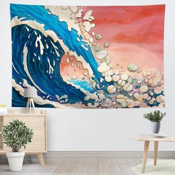 CUSTOM Sea Wave Tapestry Wall Hanging Decor Home Birthday Party Decorations Fabric Tapestries Camping Tent Travel Sleeping Pad 
CUSTOM Sea Wave Tapestry Wall Hanging Decor Home Birthday Party Decorations Fabric Tapestries Camping Tent Travel Sleeping Pad