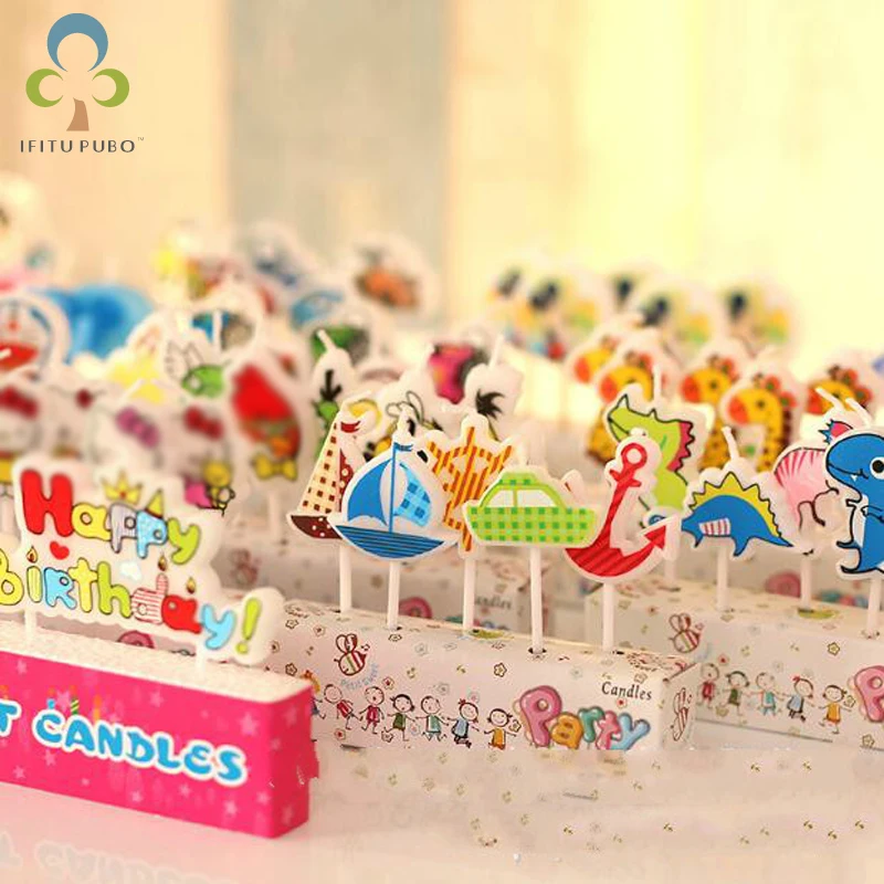 Fashion Cute 5Pcs Happy Birthday Candles Cartoon Party Cake Candle Candles Cake Topper Decorations for Kids' Birthday Party GYH
Fashion Cute 5Pcs Happy Birthday Candles Cartoon Party Cake Candle Candles Cake Topper Decorations for Kids' Birthday Party GYH