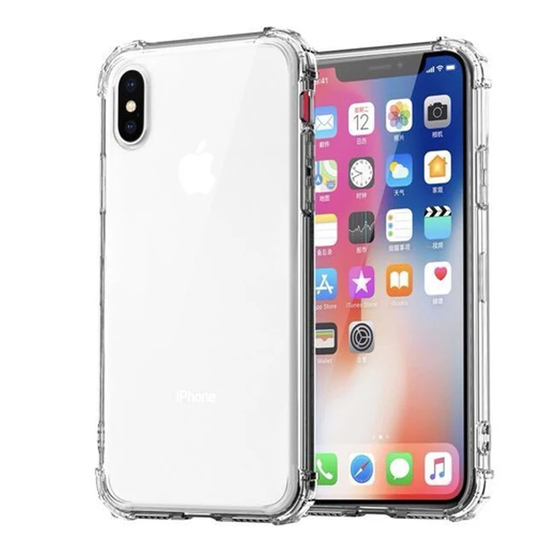 For iPhone Clear Case Transparent Silicone Phone Case Fashion Shockproof Bumper For iPhone XS MAX XR X 6 6S 7 8 Plus Case
For iPhone Clear Case Transparent Silicone Phone Case Fashion Shockproof Bumper For iPhone XS MAX XR X 6 6S 7 8 Plus Case