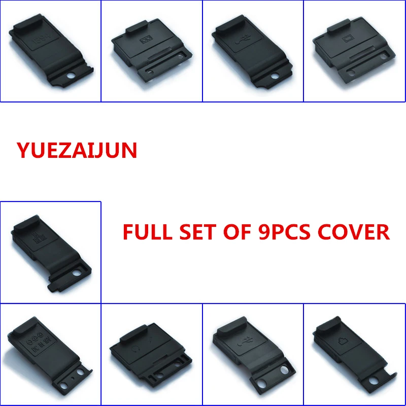 FULL Set of 9PCS New FOR TOUGHBOOK CF-19 AC USB COM VGA 1394 Modem LAN Mic Audio Port cover
FULL Set of 9PCS New FOR TOUGHBOOK CF-19 AC USB COM VGA 1394 Modem LAN Mic Audio Port cover