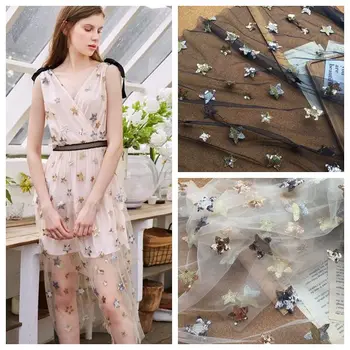 150CM Wide Beautiful Mesh Star Sequin Embroidered Lace Fabric DIY High-grade Garment Accessories
150CM Wide Beautiful Mesh Star Sequin Embroidered Lace Fabric DIY High-grade Garment Accessories
