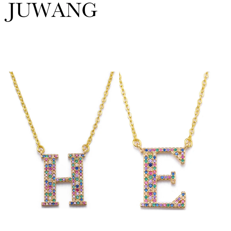 Initial Letter Necklace gold 26 A-Z Letter Letter Pendant Necklaces new Design Colorful Stone Gold Chain For Women Accessories
Initial Letter Necklace gold 26 A-Z Letter Letter Pendant Necklaces new Design Colorful Stone Gold Chain For Women Accessories