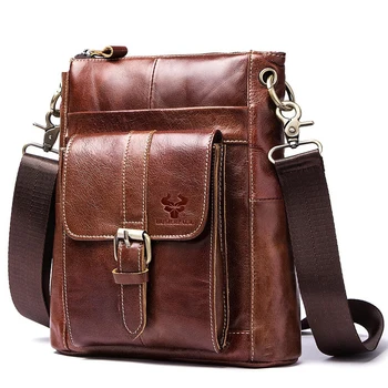 High Quality Genuine Leather Men Shoulder Bag Briefcase Retro Casual Multi-function Leather Men's Bag Messenger CrossBody Bags
High Quality Genuine Leather Men Shoulder Bag Briefcase Retro Casual Multi-function Leather Men's Bag Messenger CrossBody Bags