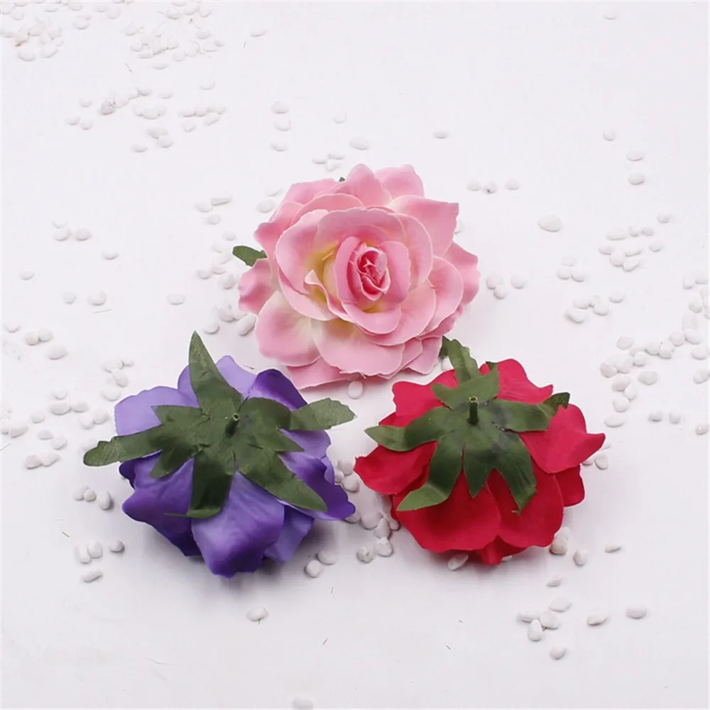 50pcs/lot 10cm decorative Artificial rose Flower Heads for Wedding party Decoration DIY Wreath Gift Box Craft Fake Flowers
50pcs/lot 10cm decorative Artificial rose Flower Heads for Wedding party Decoration DIY Wreath Gift Box Craft Fake Flowers
