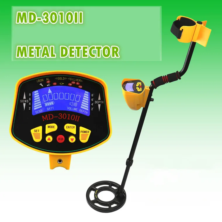 

Professional Underground Metal Detector MD3010II Treasure Hunter Gold Digger MD-3010II LCD Display High Sensitivity Seeking Tool