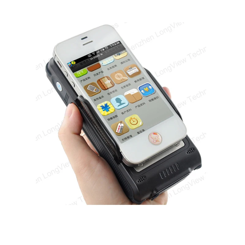 Handheld Bluetooth 1D Barcode Scanner Back Power RFID Engine with HF for Logistics
Handheld Bluetooth 1D Barcode Scanner Back Power RFID Engine with HF for Logistics