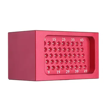 Measuring Scriber Red 68*48mm Woodworking ruler Durable T50 Hole Positioning Metric High quality Ruler Mini 2019
Measuring Scriber Red 68*48mm Woodworking ruler Durable T50 Hole Positioning Metric High quality Ruler Mini 2019