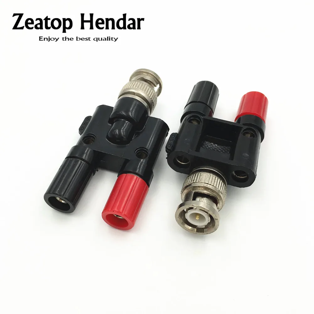 1Pcs BNC Male to 4MM Twin Dua Binding Posts Banana Plug Jack Female Coaxial Adapte Connector BNC Male Terminals black & red
1Pcs BNC Male to 4MM Twin Dua Binding Posts Banana Plug Jack Female Coaxial Adapte Connector BNC Male Terminals black & red