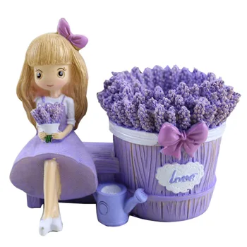Cute Girl Lavender Resin Pen Holder Ornaments Creative Home Office Crafts Decoration New Strange Personality Girl Birthday Gifts
Cute Girl Lavender Resin Pen Holder Ornaments Creative Home Office Crafts Decoration New Strange Personality Girl Birthday Gifts