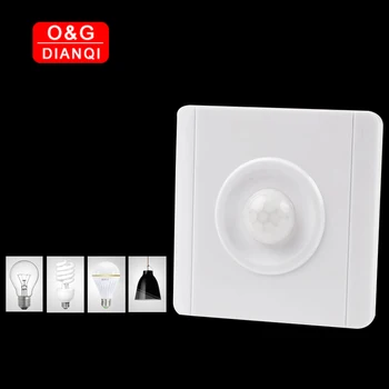 PIR Switch Home Smart Led Infrared Control Energy-saving Delay Lights Lamps Motion Sensor Switch Door Porch Wall Switch
PIR Switch Home Smart Led Infrared Control Energy-saving Delay Lights Lamps Motion Sensor Switch Door Porch Wall Switch
