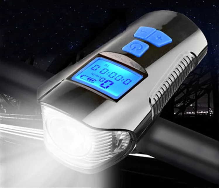 Bicycle Horn Light Speedometer 3 in 1 Waterproof Multifunction Cycling Equipment USB Charging LCD Screen Bike LED Lamp Bells
Bicycle Horn Light Speedometer 3 in 1 Waterproof Multifunction Cycling Equipment USB Charging LCD Screen Bike LED Lamp Bells