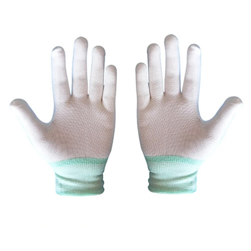 Антистатические электронные перчатки 1 пара антистатические вязаные без пыли