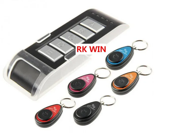 Free Shipping Wireless Electronic Key Finder Reminder With 5 Keychain Receivers For Lost Keys Locator Whistle Key Finder
Free Shipping Wireless Electronic Key Finder Reminder With 5 Keychain Receivers For Lost Keys Locator Whistle Key Finder