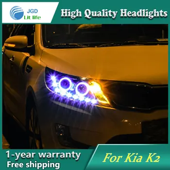 Car Styling Head Lamp case for Kia Rio K2 2011 2012 2013 2014 Headlights LED Headlight DRL Lens Double Beam Bi-Xenon HID
Car Styling Head Lamp case for Kia Rio K2 2011 2012 2013 2014 Headlights LED Headlight DRL Lens Double Beam Bi-Xenon HID