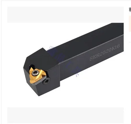 SER2525M16 Toolholder 25*25*150MM CNC turning tool holder, External Threading turning tools, Lathe cutting tools
SER2525M16 Toolholder 25*25*150MM CNC turning tool holder, External Threading turning tools, Lathe cutting tools