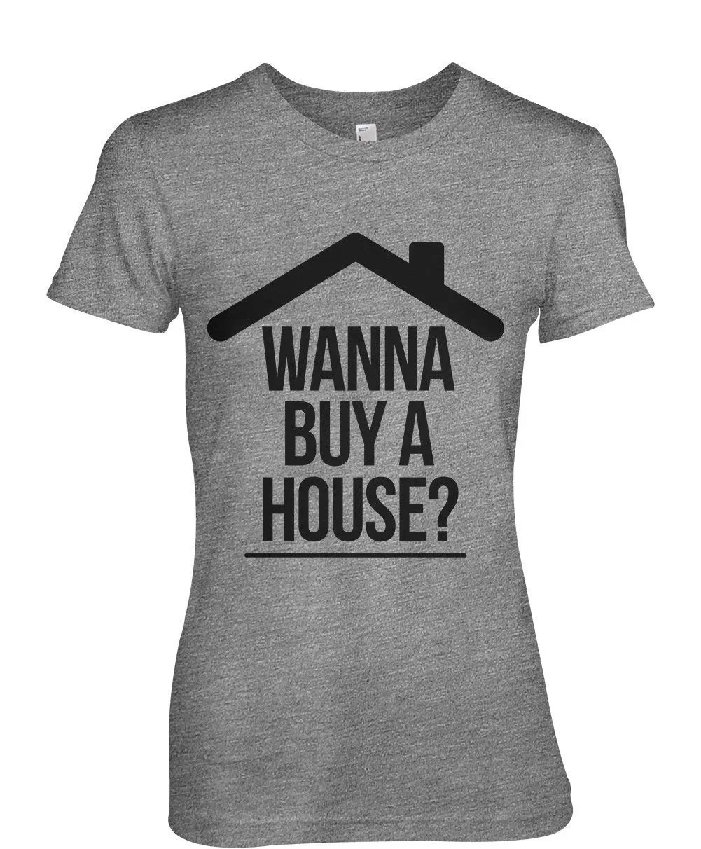 Women'S Tee Wanna Buy A House Real Estate Realtor Funny Open House Women'S T Shirt Short Sleeve Round Neck
Women'S Tee Wanna Buy A House Real Estate Realtor Funny Open House Women'S T Shirt Short Sleeve Round Neck