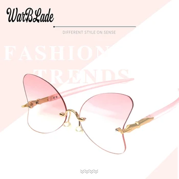 WARBLADE 2018 New Fashion Rimless Vintage Round Mirror Sunglasses Women Luxury Brand Original Design Sun Glasses Men/women
WARBLADE 2018 New Fashion Rimless Vintage Round Mirror Sunglasses Women Luxury Brand Original Design Sun Glasses Men/women
