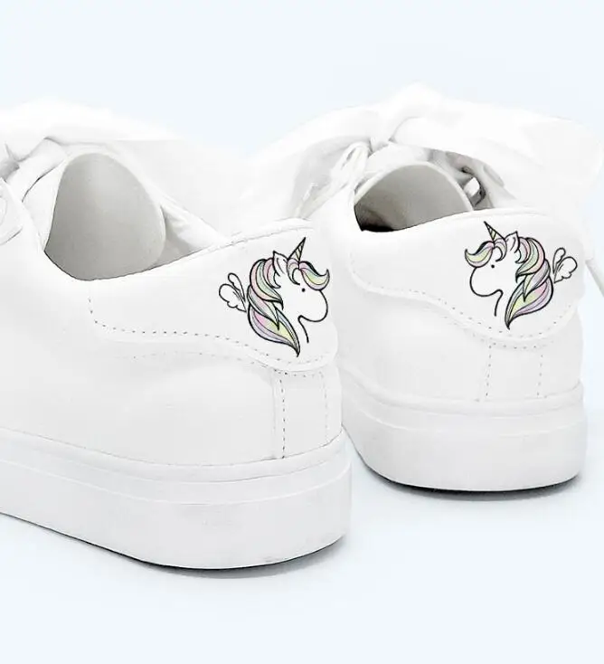 Ribbon Little White Unicorn Sneakers 18 Ribbon Little White Unicorn Sneakers -Unicorn Fashion HTB1tZ1SRNTpK1RjSZR0q6zEwXXaw