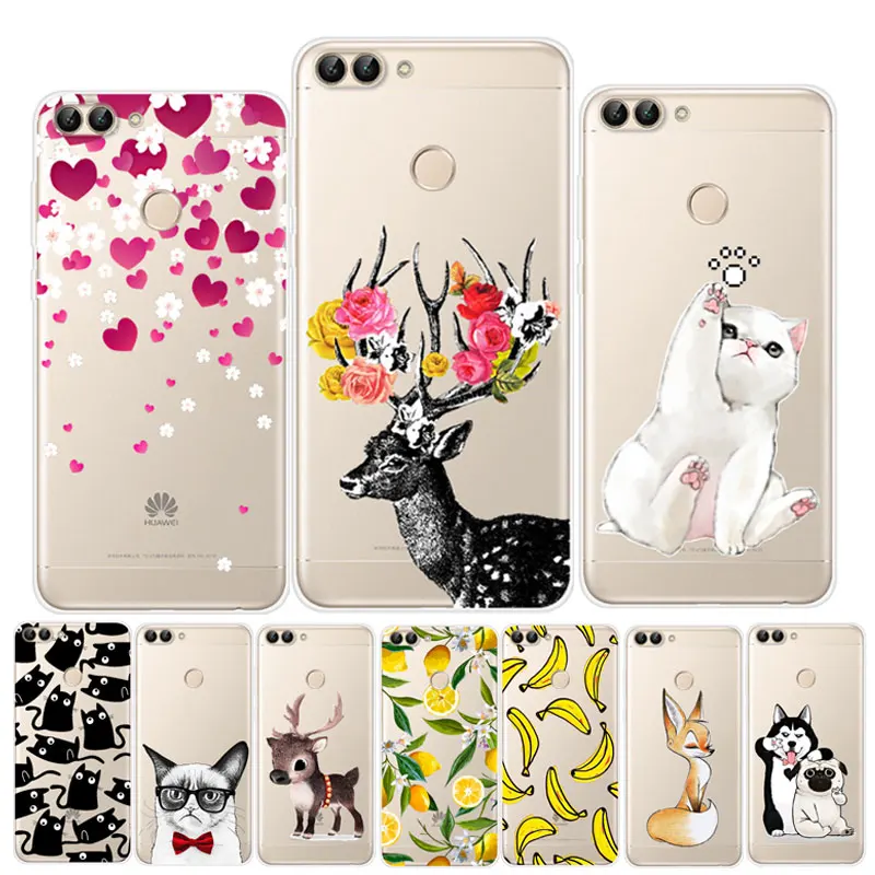 Silicone Case For Huawei P Smart 2018 Cover Soft TPU Clear Print Back Funda For Huawei P Smart Case Coque PSmart Phone Cover
Silicone Case For Huawei P Smart 2018 Cover Soft TPU Clear Print Back Funda For Huawei P Smart Case Coque PSmart Phone Cover