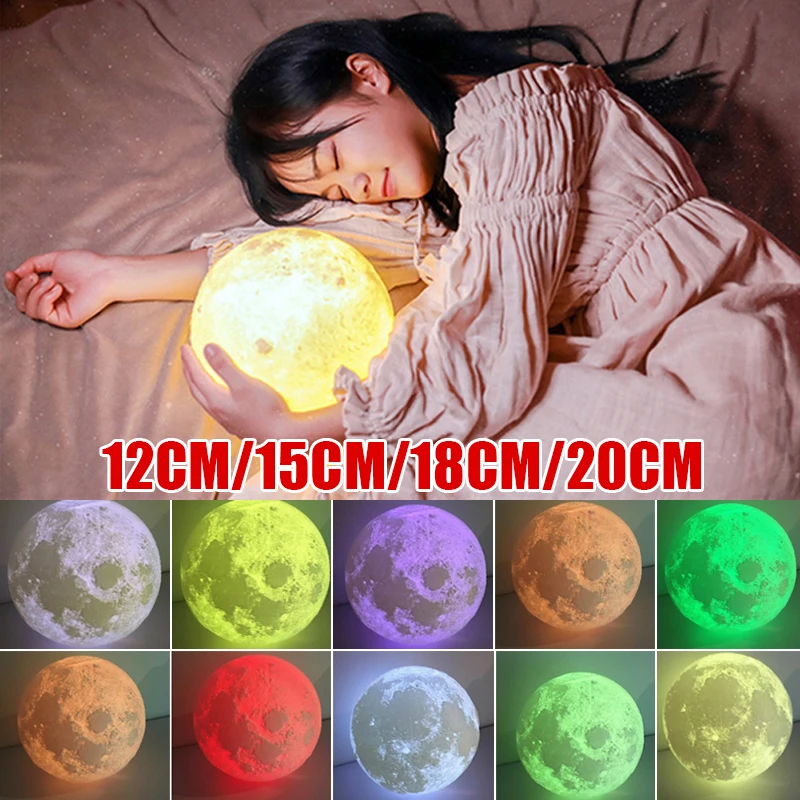 Colorful 3D Flash Moon Night Light Desk Table Lamp Moonlight Lunar Romantic Lights USB Remote Control Drop Shipping
Colorful 3D Flash Moon Night Light Desk Table Lamp Moonlight Lunar Romantic Lights USB Remote Control Drop Shipping