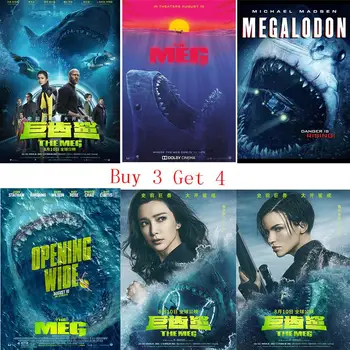 THE MEG movie Poster Clear Image Wall Stickers Home Decoration Good Quality Prints White Coated Paper
THE MEG movie Poster Clear Image Wall Stickers Home Decoration Good Quality Prints White Coated Paper