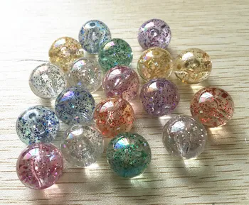 20MM/16MM/12MM (Choose the size) Built-in glitter mix color clear AB Chunky beads for Necklace Jewelry
20MM/16MM/12MM (Choose the size) Built-in glitter mix color clear AB Chunky beads for Necklace Jewelry