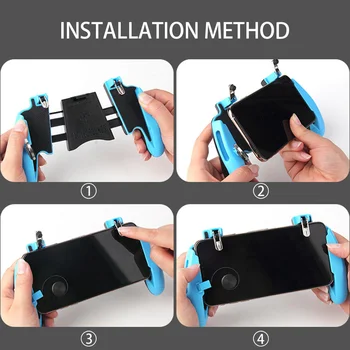 Controller Gamepad Joystick Metal L1 R1 Mobile Game GamePad for PUBG Mobile Game Trigger for IPhone Android IOS
Controller Gamepad Joystick Metal L1 R1 Mobile Game GamePad for PUBG Mobile Game Trigger for IPhone Android IOS