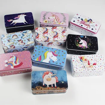 6pcs/lot L size Unicorn Design Square Tin Storage Box Candy Box Cotton Swab & Sundries Organize Case Biscuit Case Hot
6pcs/lot L size Unicorn Design Square Tin Storage Box Candy Box Cotton Swab & Sundries Organize Case Biscuit Case Hot
