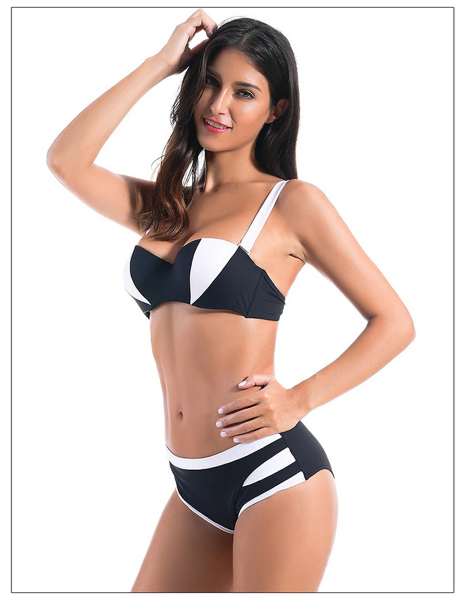 2017 Bikinis Women Swimsuit High Waisted Bathing Suits Swim Halter Top Push Up Bikini Set Plus Size Swimwear Maillot De Bain 17 2017 Bikinis Women Swimsuit High Waisted Bathing Suits Swim Halter Top Push Up Bikini Set Plus Size Swimwear Maillot De Bain 17