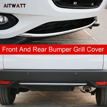 External Front And Rear Bumper Grill Cover Fit For Honda HRV HR-V Vezel 2014 2015 2016 ABS Chrome Trim Car Accessories 2Pcs/set
External Front And Rear Bumper Grill Cover Fit For Honda HRV HR-V Vezel 2014 2015 2016 ABS Chrome Trim Car Accessories 2Pcs/set