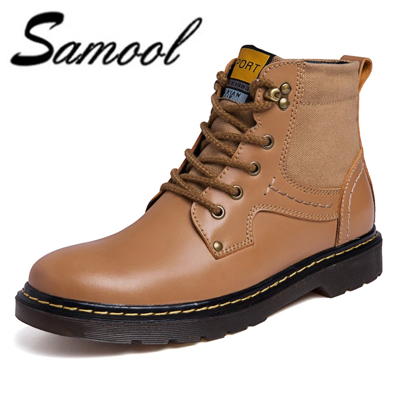 Fashion Men Genuine Leather Winter Snow Boots Keep Warm Plush Snow Work Outdoor Rubber Antiskid Snow Boots Plus Size:38-45
Fashion Men Genuine Leather Winter Snow Boots Keep Warm Plush Snow Work Outdoor Rubber Antiskid Snow Boots Plus Size:38-45
