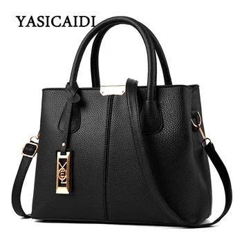 YASICAIDI Fashion PU Leather Women Handbags Classic Women Tote Bags Metal Tassel Messenger Bags Large Capacity Women Bags Sac
YASICAIDI Fashion PU Leather Women Handbags Classic Women Tote Bags Metal Tassel Messenger Bags Large Capacity Women Bags Sac