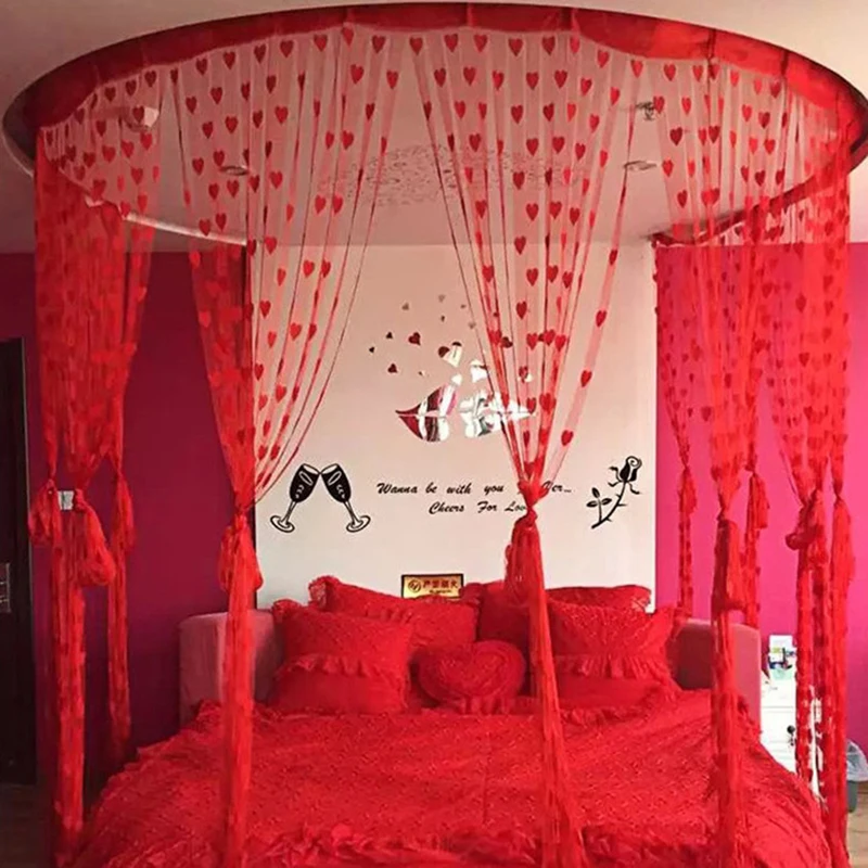 Ready Made String Curtains W1m *H2m Heart Shape Romantic Tulle Curtain For Living Room Door Partition Wall Vestibule Curtain 9
Ready Made String Curtains W1m *H2m Heart Shape Romantic Tulle Curtain For Living Room Door Partition Wall Vestibule Curtain 9