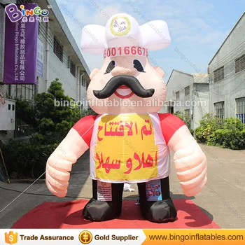 promotional 3m high airblown inflatable chef for advertising, 10ft tall big inflatable cook-inflatable toy
promotional 3m high airblown inflatable chef for advertising, 10ft tall big inflatable cook-inflatable toy