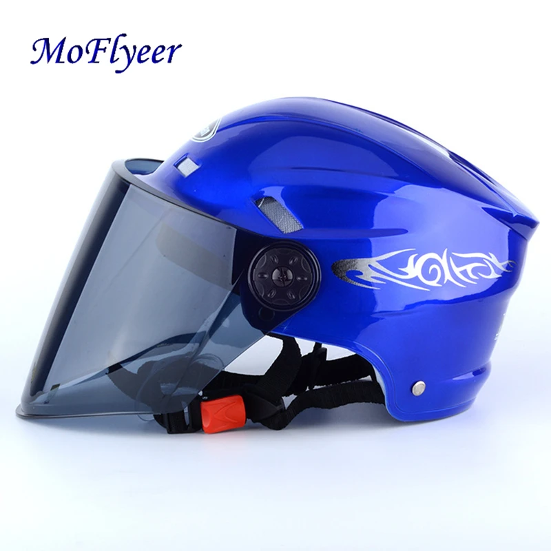 MoFlyeer Motorbike Open Face Half Helmet Electric Bicycle Riding Helmet Motorcycle Unisex Breathable Sunscreen Summer Helmet
MoFlyeer Motorbike Open Face Half Helmet Electric Bicycle Riding Helmet Motorcycle Unisex Breathable Sunscreen Summer Helmet