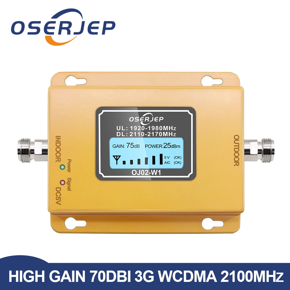 70db 3g 2100 Repeater Cell Phone Signal Repeater Mobile 2100MHz Signal Booster Amplifier LCD LTE WCDMA UMTS Dropshipping
70db 3g 2100 Repeater Cell Phone Signal Repeater Mobile 2100MHz Signal Booster Amplifier LCD LTE WCDMA UMTS Dropshipping