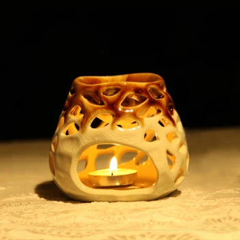 1 Piece Ceramic Hollow Mesh Pattern Candle Aromatherapy Furnace Essencial Oil Heater Incense Burner 
1 Piece Ceramic Hollow Mesh Pattern Candle Aromatherapy Furnace Essencial Oil Heater Incense Burner