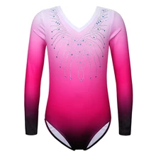 BAOHULU Ballet Leotard Long Sleeve Dance Wear Gradient Red Color Gymnastics Leotard For 3-14 Years Girls Ballet Leotards Dress
BAOHULU Ballet Leotard Long Sleeve Dance Wear Gradient Red Color Gymnastics Leotard For 3-14 Years Girls Ballet Leotards Dress