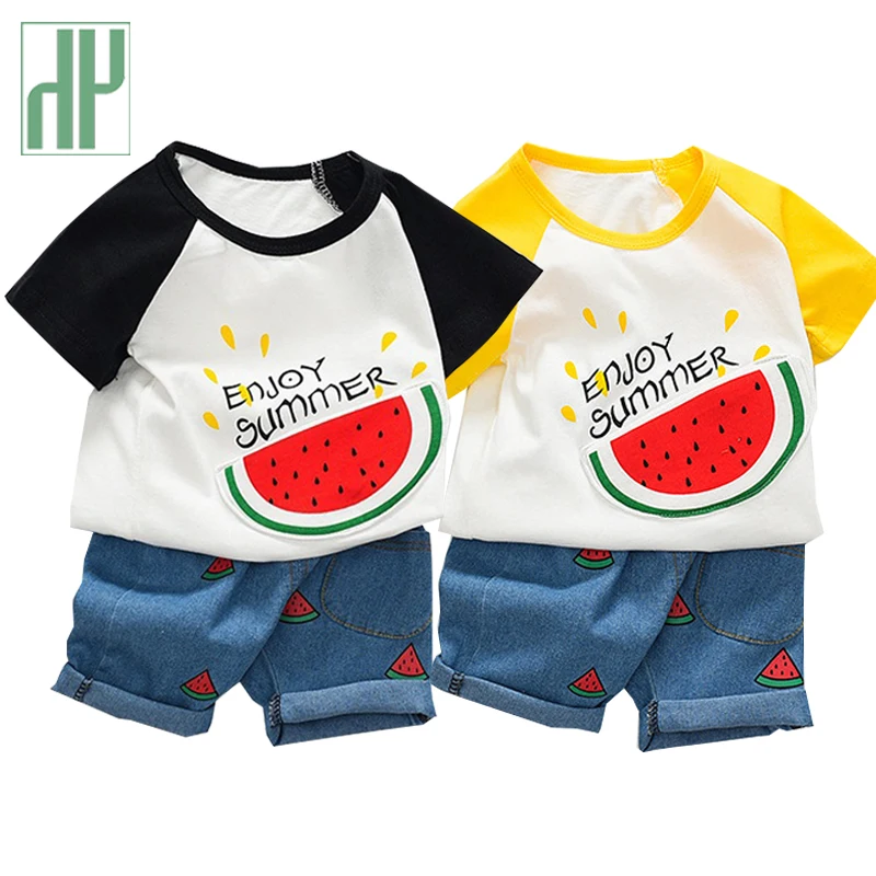 Toddler Boy Clothes Summer Short Sleeve T-shirt Tops Shorts Watermelon Print Children Clothes Girl Kids Outfits 1 4 Years
Toddler Boy Clothes Summer Short Sleeve T-shirt Tops Shorts Watermelon Print Children Clothes Girl Kids Outfits 1 4 Years